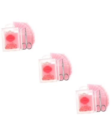 minkissy 3 Sets Double Eyelid Sticker Double Sided Sticky Tape Lace Eyelid Tape Invisible Eyelid Tape Double Sided Tape Clear Self-adhesive Eyelid Stickers Make up Eye Patch