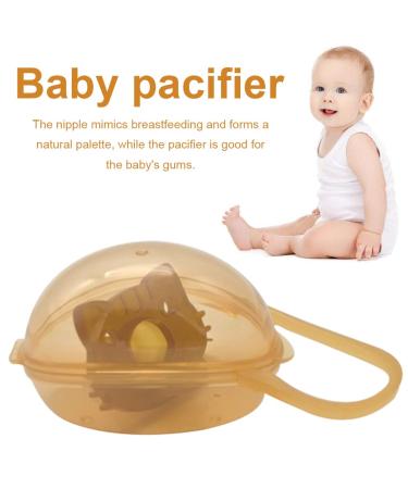 Cute Cat Silicone Pacifier for Newborns | Soothing Newborn Essentials | Baby Pacifier with Ventilation Openings for Boys & Girls - Buy Online on GoSupps.com