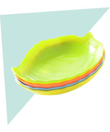 ABOOFAN 10pcs Fruit Plate Candy Snack Dish Kitchen Accessories Candy Plate Leaves - Buy Online on GoSupps.com