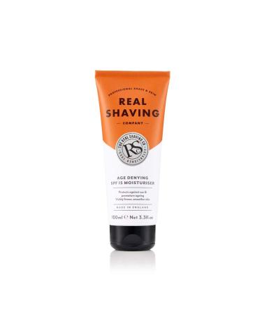 The Real Shaving Company Age Denying Spf 15 Moisturiser 120 g 120g SPF Moisturiser