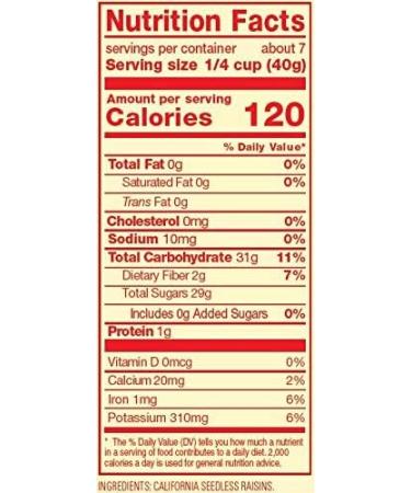 Sun-Maid California Raisins Mini Snacks Bags| 6 oz - Buy Online on GoSupps.com