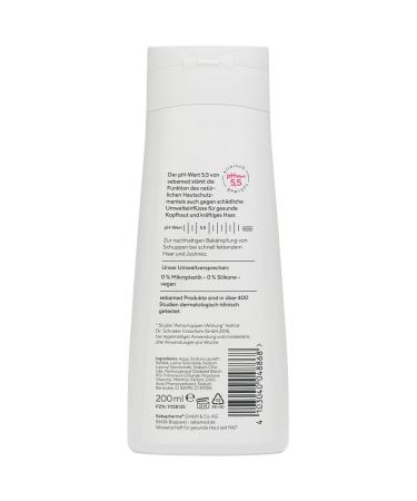 Sebamed Antischuppen Shampoo Plus - 95% Dandruff Reduction in 4 Weeks | Daily Shampoo for Men & Women | 200 ml - Combat Oily Hair & Itching - Buy Online on GoSupps.com