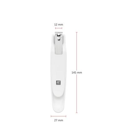 ZWILLING Extra Large Toenail Clippers with Nail Catcher - Premium White Perfect Grip & Straight Cutting Edge for Effortless Grooming - Buy Online on GoSupps.com