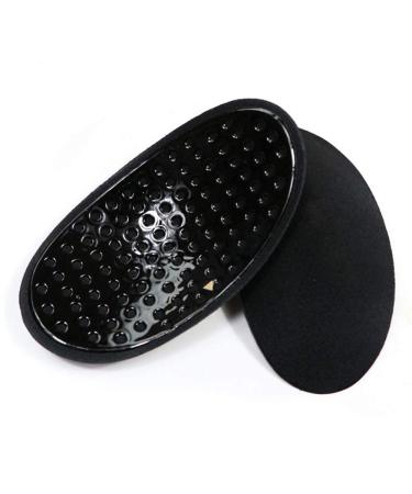 Buy NA 2 Pair Soft Silicone Anti-Slip Shoulder Pads - Black | Comfort & Style for All - International Shipping Available - Buy Online on GoSupps.com