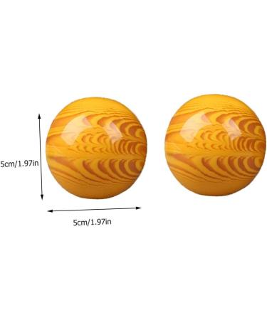 Garneck 2-Pack Health Balls - Seewide Lacrosse Massage Balls for Fascia Release & Yoga - Natural Resin Body Massage Tools - Buy Online on GoSupps.com