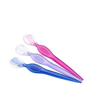 Beavorty Eyebrow Razor - Stainless Steel Eyebrow Former & Trimmer | Precision Beauty Tool for Perfect Eyebrows | 12.5x1.5cm Red - Buy Online on GoSupps.com