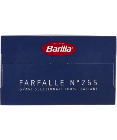  Italian Gourmet E.R. 5 x Barilla Farfalle Pasta No. 265 Italian Pasta 500 g + Italian Gourmet Pulp 400 g - Buy Online on GoSupps.com