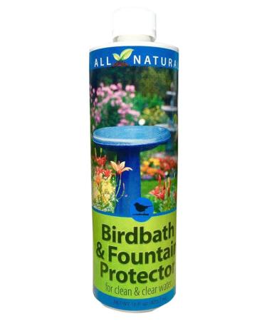 Birdbath & Fountain Protector 95566, 16 oz. for Clean and Clear Water, 16 Fl Oz (Pack of 1)