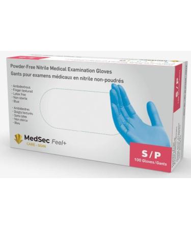 Nitrile Gloves Blue 3mil Powder Free 100/box (L) - Buy Online on GoSupps.com