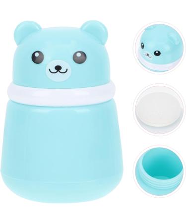 Didiseaon powder puff box baby powder containers simple talcum powder container setting powder triangle puff body powder puff and container mini powder Puffs pill box travel synthetic sponge 10X7CM Blue - Buy Online on GoSupps.com