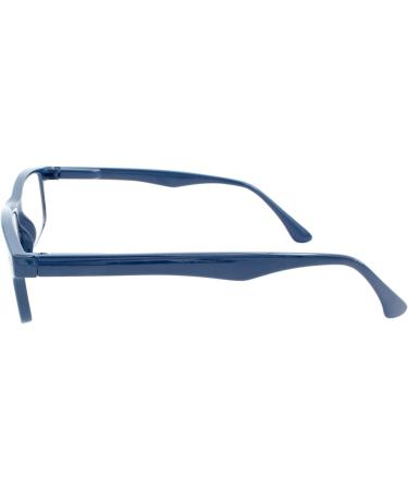 TBOC +2.50 Reading Glasses for Men & Women - Stylish Blue Reading Aid for Presbyopia Seniors & PC Use (1 Pack) - Buy Online on GoSupps.com
