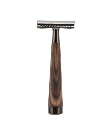 Double Edge Safety Razor with Non-Slip Handle - Sharp Travel & Home Shaver for Men - Buy Online on GoSupps.com