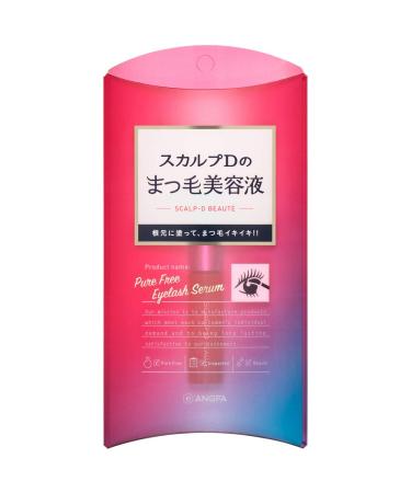 Angfa Scalp-D Beaute Pure Free Eyelash Serum 0.2 fl oz (6 ml)
