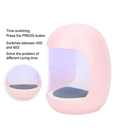 Mini Portable UV Nail Lamp - LED Gel Polish Dryer for Manicure | USB Connection - Pink - Buy Online on GoSupps.com