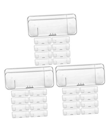 Beaupretty 30 Stk Razor Storage Box Travel Razor Fall Fall for Bart Razor Travel Setui For Safety Razing Portable Razor Pocket Razor Fall Manual Handbook Travel Plastic