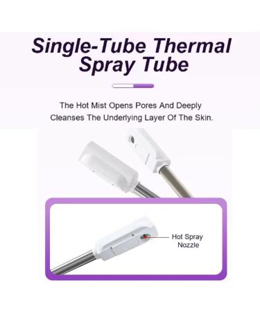 RNQZ Steamer Professional 3 in 1 Face Steamer with 5X Magnifying Lamp Hot/Cold Mist Function Upgraded Esthetician Steamer Kit for Home Spa Beauty - Buy Online on GoSupps.com