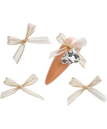 10x/Set Organza Bowknot Nail Black White Nails Art Nails Art Decoration Nail Supplies For Salons 10x Organza Bowknot Nail Nails Art Nail Supplies For Home - Buy Online on GoSupps.com