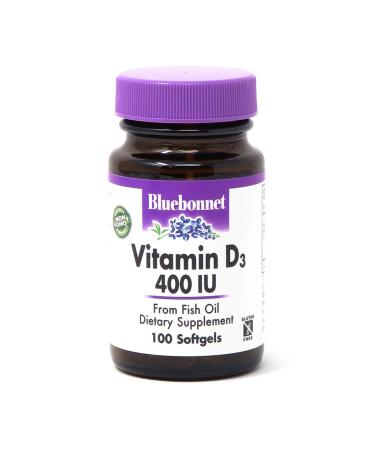 BLUEBONNET NUTRITION Vitamin D3 400 Iu 100 CT