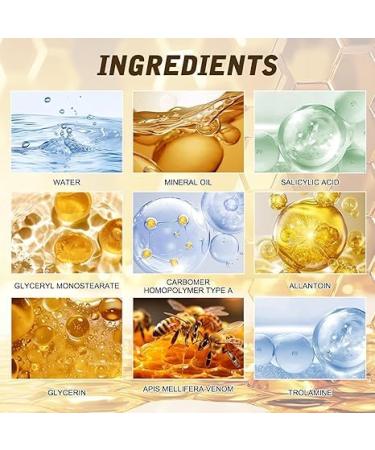 Bee Venom Comprehensive Cream 2025 Professional Bee Venom Skin TreatmentCream Wrinkle Removal Anti-Aging Moisturizing(2PCS) - Buy Online on GoSupps.com