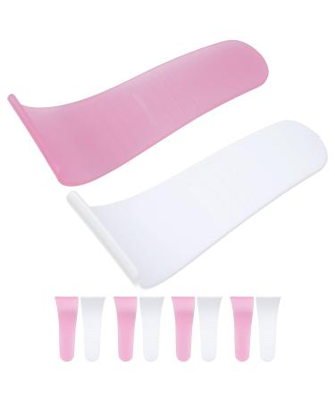 10 Pcs Depilatory Cream Spatula Stick Set - Eyebrow Wax Applicator Kit for Home Salon | Facial Scrapy Tools - Buy Online on GoSupps.com