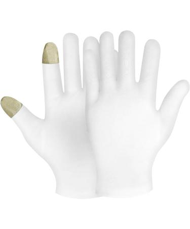 Overnight Moisturizing Gloves Cotton Gloves for Touch Screen Gloves Thickened Stretchy Spa Gloves Reusable Gloves for Night - Buy Online on GoSupps.com
