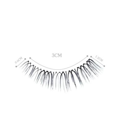 Angoily 12 Pairs Natural Magnetic Eyelashes - Long & Cat Eye Fake Lashes for a Natural Look | International Shipping - Buy Online on GoSupps.com