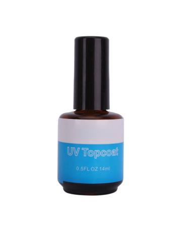 JUJNE Nail Art Top Coat UV Gel Gloss Glaze Manicure
