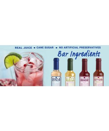 Stirrings Blood Orange Bitters & Simple Syrup Mixer Variety Pack - 12oz Bottle - Buy Online on GoSupps.com