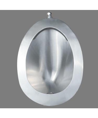 Wall-Mounted Men's Flushing Urinal 304 Stainless Steel Toilet Household/Commercial Men's Adult Urinal Bathroom Toilet Male Sanitary Ware Public Toilet Urinal - Buy Online on GoSupps.com