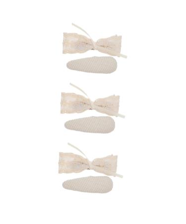 COHEALI 3 Sets hairpin girls hair clips girls barrettes for hair girls hair accessories vintage hair clips bow hair clip girl hair clips girls hair pin toddler Metal headgear light luxury