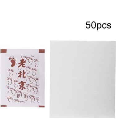 50 Pieces Detox Foot Pads | Adhesive Foot Care for Detoxification & Pain Relief Health Care - Buy Online on GoSupps.com