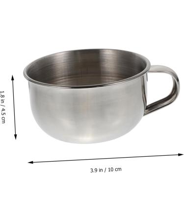 Beavorty 4pcs Stainless Steel Shaving Soap Bowl Set | Travel-Friendly Cream Bowls for Men s Grooming - Buy Online on GoSupps.com