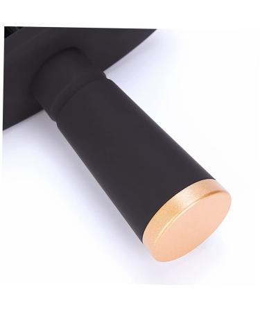 Lurrose Salon Shaving Brush | Wooden Hair Cutting & Cleaning Tools | Hair Breakage Removal Suite | 14x10x10cm Black - Buy Online on GoSupps.com