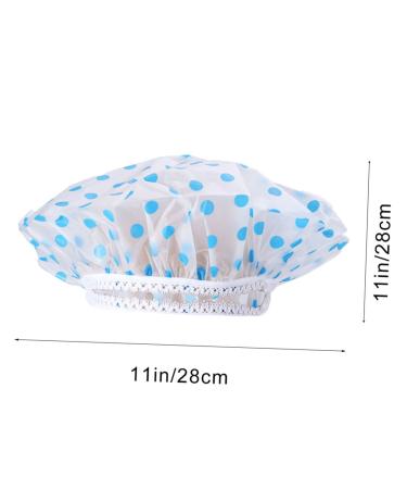 FOMIYES 5pcs Disposable Hair Shower Caps for Women - Shower/Bathing/Scrub Cap for Toiletries and Bathroom Supplies - Buy Online on GoSupps.com