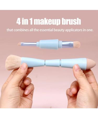 Buy 4-in-1 Makeup Brush for Liquid Cream & Powder Face Makeup | International Shipping Available - Buy Online on GoSupps.com