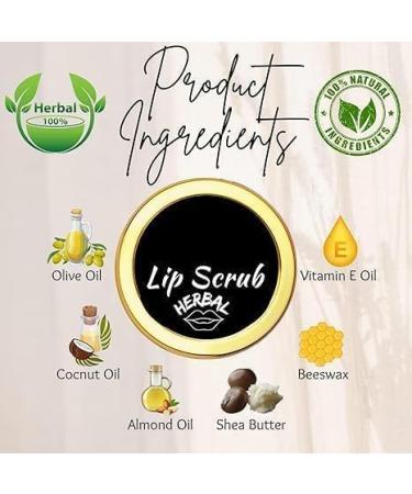 MZ Lip Sugar Scrub Herbal Natural Essential Oils Exfoliating Balm Polish Scrubber for Men Women Smoked Dry Dark Chapped Lips to Lighten Pigmentation Dead Skin Tan Removal (10-gm) (Cow Ghee). - Buy Online on GoSupps.com