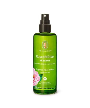 Primavera plant water rose flower water organic 100 ml - natural pure plant power - glass bottle - hydrolate body spray aromatherapy - harmonizing relaxing balancing - vegan rose flower water Bio New design - Buy Online on GoSupps.com