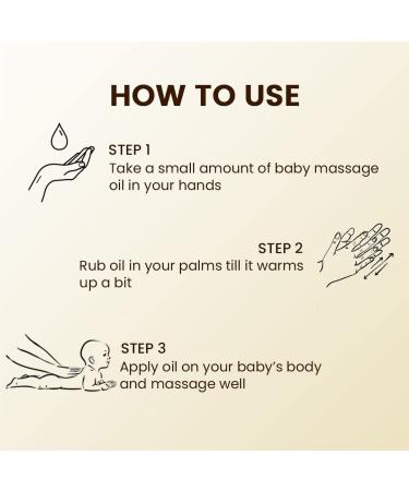 Blue Nectar Ayurvedic Baby Oil with Organic Ghee - 100% Natural Baby Massage Oil (200ml) - Buy Online on GoSupps.com