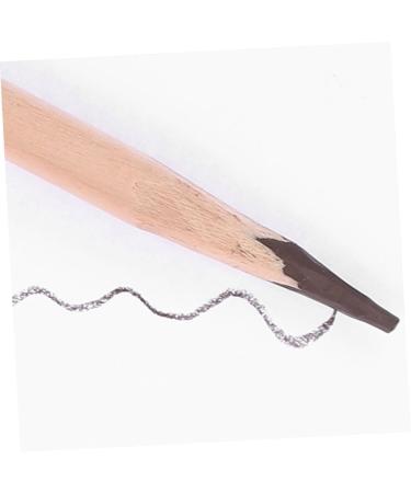 WOONEKY 3pcs Waterproof Eyebrow Pencil Brow Wax Pen Makeup Micro Brow Pencil Golf Pencils Kit Coffee Wooden - Buy Online on GoSupps.com