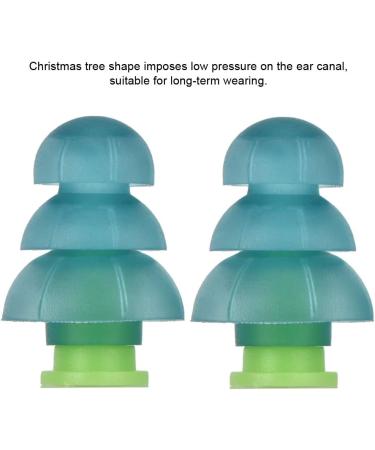 Earplugs Christmas Tree Shape Silicone 25dB Noise Reduction Earplugs for Learning/Sleeping/Traveling/Diving/Ear - Buy Online on GoSupps.com
