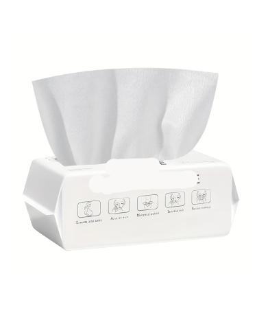 50/100 Pcs Cotton Disposable Face Towel For Washing Soft Dry Wipes Cloths Towelettes Washing And Drying(100pcs)
