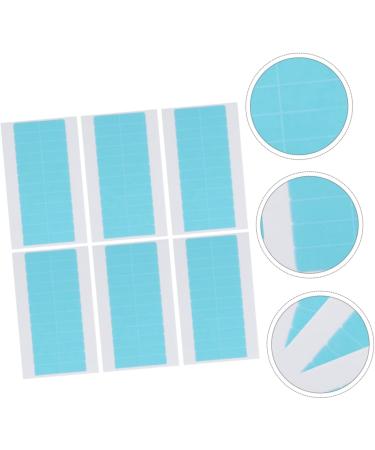 Mikinona 6 Sheets Double Sided Adhesive Hair Extension Adhesive Strips for Hair Extension Double Sided Wig Tape Hair Extension Holder Hair Extension Extension Tape 2.5x1.5cm Assorted Color - Buy Online on GoSupps.com