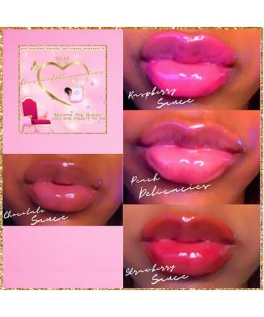 Wholesale Lip Gloss Base Jar 8oz | Premixed & Handmade | Vegan Paraben-Free Cruelty-Free | Chocolate Sauce Flavor - Buy Online on GoSupps.com