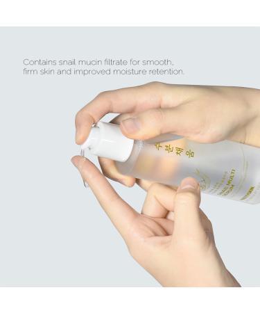 Shop PS.PRETTYSKIN Snail Mucin Serum 150ml | Multi-Function Toner Emulsion Serum & Cream | Premium Korean Skincare for Radiant Skin - Buy Online on GoSupps.com