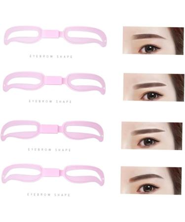 HAKIDZEL 5 Makeup Gadgets Reusable Eyebrow Stencil Reusable Eyebrow Stencils Eyebrow Shaping Kit For Women Accessories Miss Eyebrow Shape - Buy Online on GoSupps.com