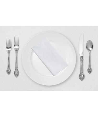 Luxury Disposable Linen-Feel Guest Hand Towels (100 Pack) - Ideal for Dinner Party Wedding - White Cloth-Like Paper Napkins - Buy Online on GoSupps.com