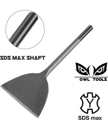 6 Wide SDS Max Chisel Bit - Industrial Grade Tile Grout Removal Tool - Buy Online on GoSupps.com