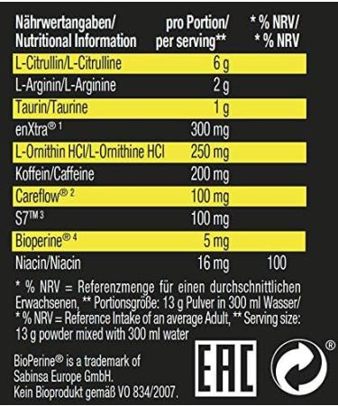 Weider HZRD Pre-Workout Powder Wildberry Storm - Energy Booster for Intense Gym Sessions - 20 Servings (200g) - Buy Online on GoSupps.com