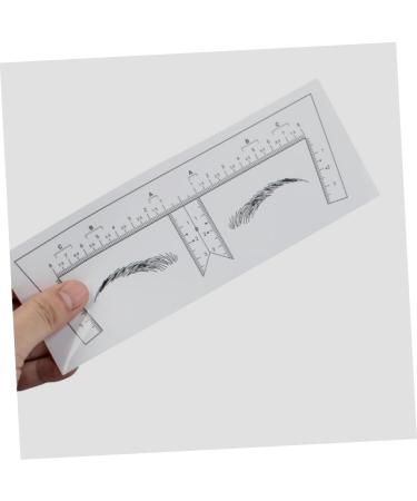 POPETPOP 100pcs Eyebrow Design Ruler Eyebrow Shaper Eyebrow Measuring Tool Positioning Ruler Make up - Buy Online on GoSupps.com