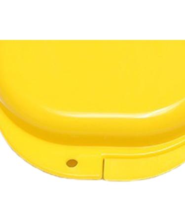 Buy Verdant Touch Mouth Protection Container - Professional Retainer Case & Portable Denture Tank in Yellow | International Shipping Available - Buy Online on GoSupps.com
